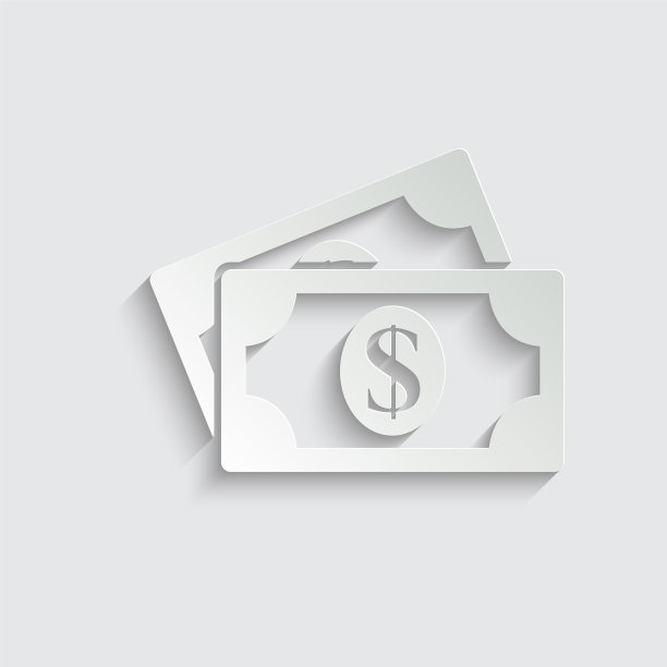 纸币象征美元符号图片下载