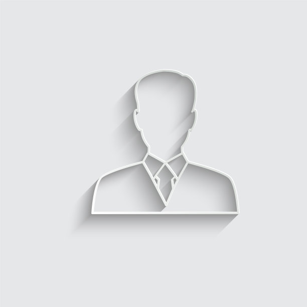 纸商人偶像男人剪影商人图片下载