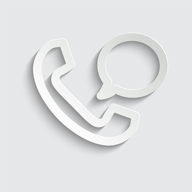 呼叫图标线条样式图标黑色符号图片下载