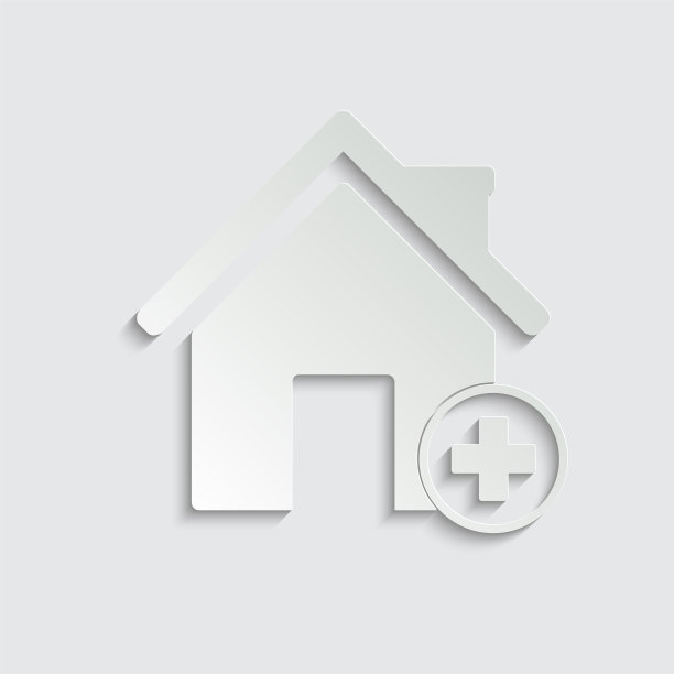 房子图标房子加上建筑图标图片下载