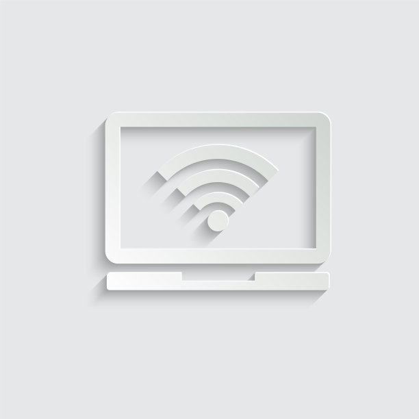 纸质Wi-Fi图标网络图标图片下载
