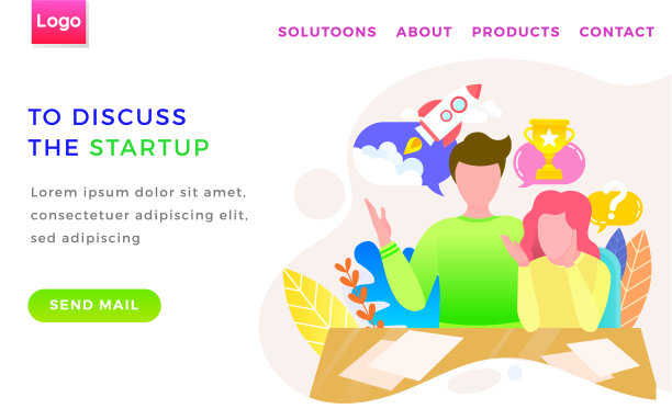 团队合作启动项目经营策略图片下载