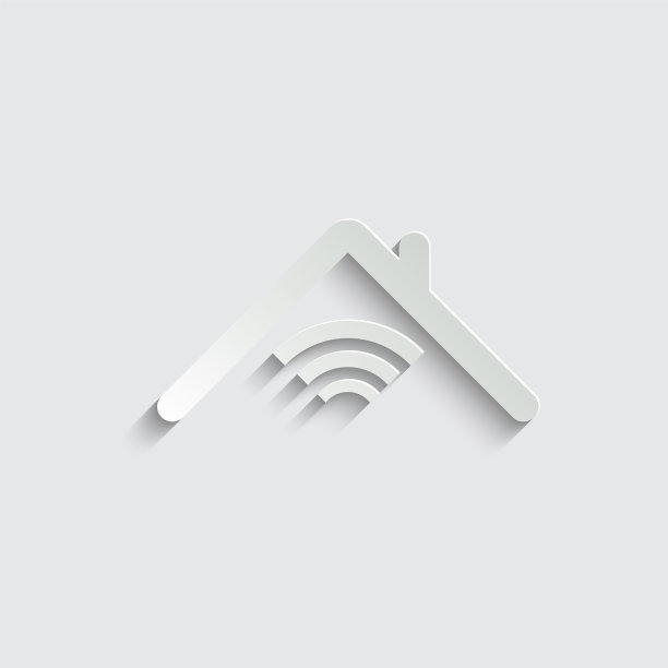 房屋图标智能家居线性黑色图标图片下载