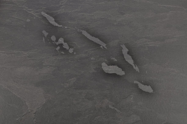 暗石板上的所罗门群岛地图图片下载