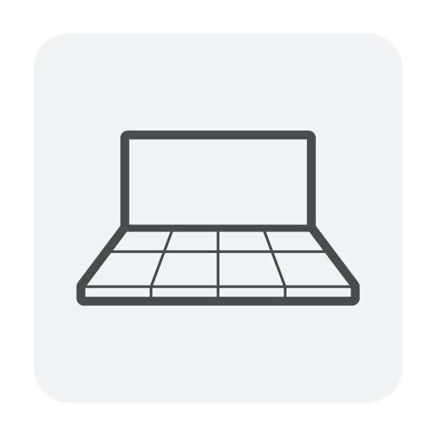 瓷砖地板上图标图片下载