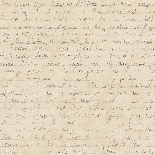 无缝抽象图案在复古风格与手写字母图片下载