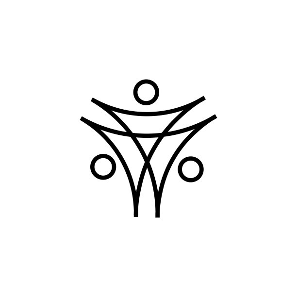 人物家庭团结logo图标图片下载