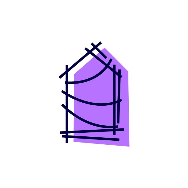 Kokoon房子矢量图标插图图片下载