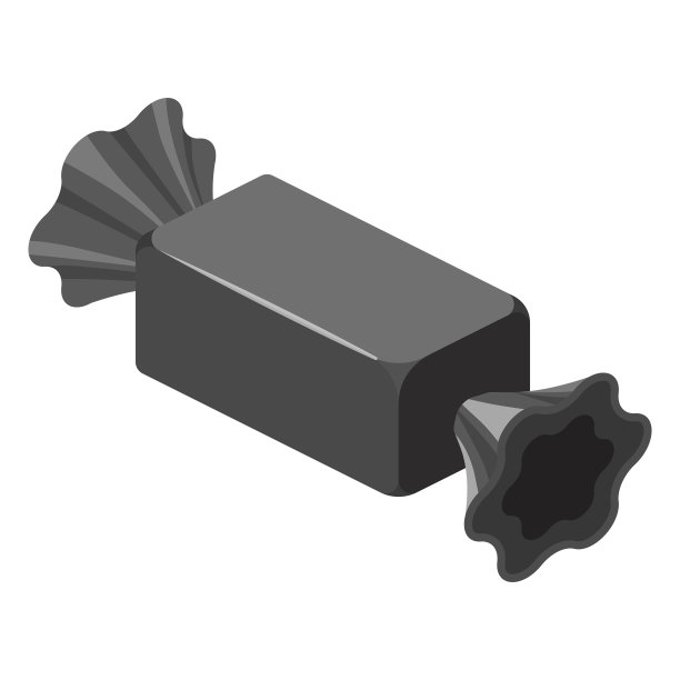 糖果包装的等距甜食图片下载