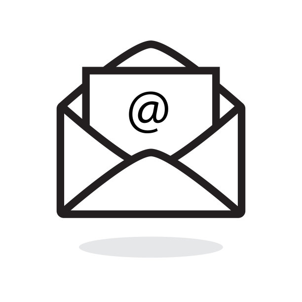 信封图标矢量插图图片下载