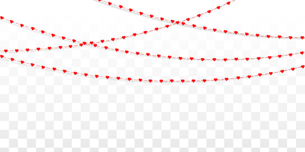 花环挂的心。图片下载