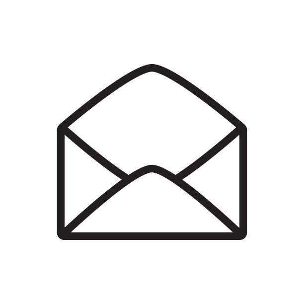 信封图标矢量插图图片下载