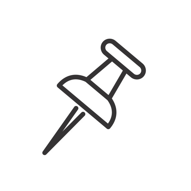 推针图标矢量插图图片下载