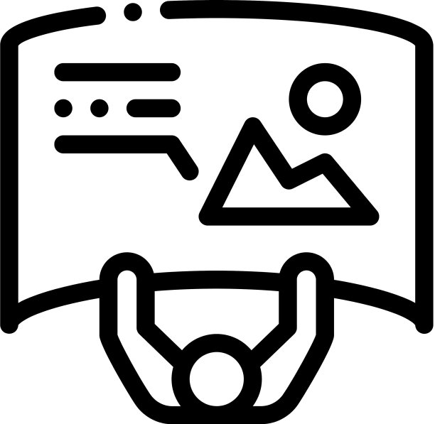 男人与详细的海报俯视图图标图片下载