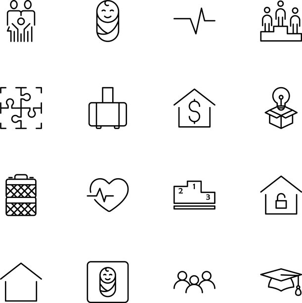 核心值图标集图片下载