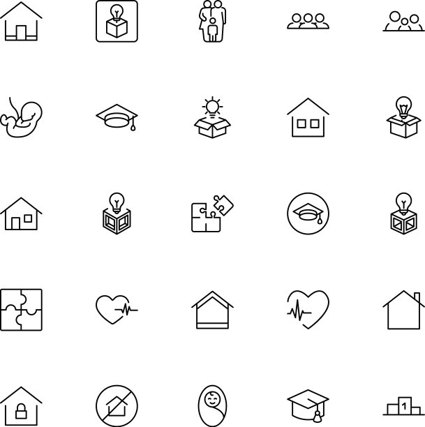 核心值图标集图片下载