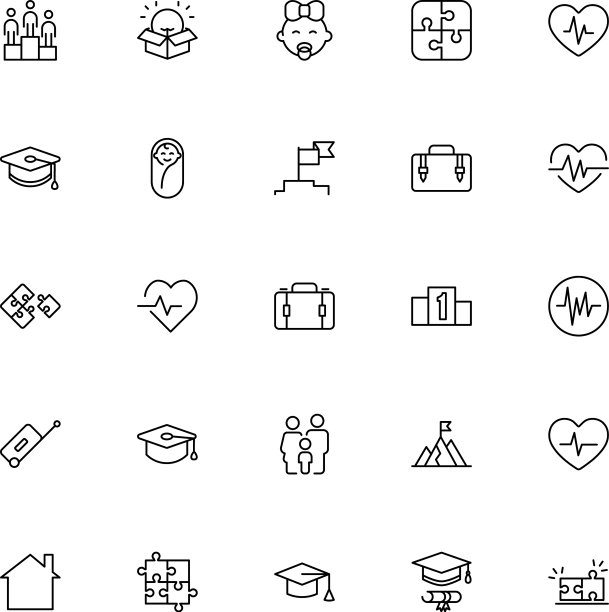 核心值图标集图片下载