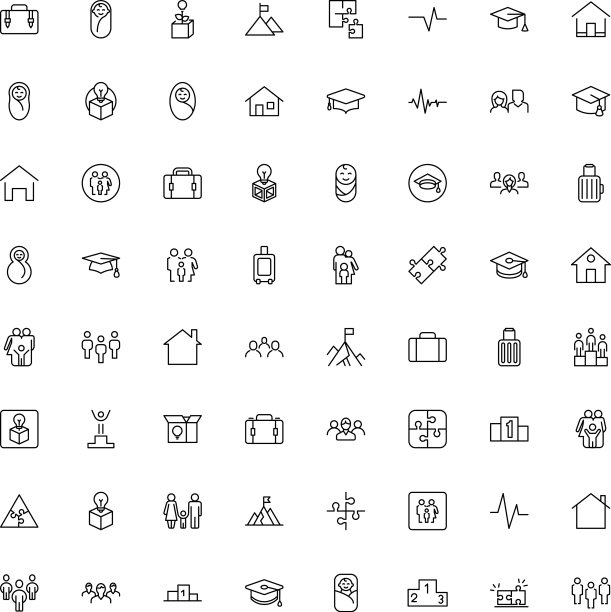 核心值图标集图片下载