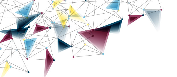 线点连接三角技术图片下载