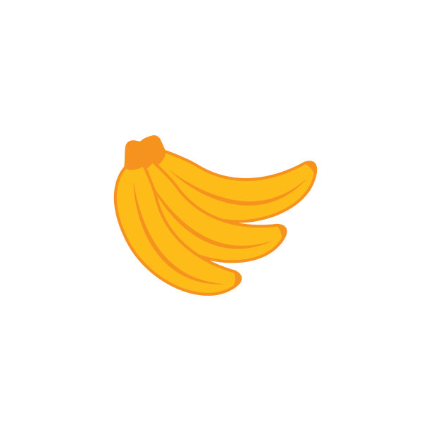香蕉图标模板图片下载