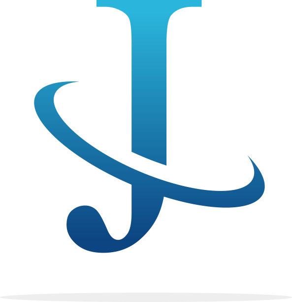 J标志艺术图标设计形象图片下载