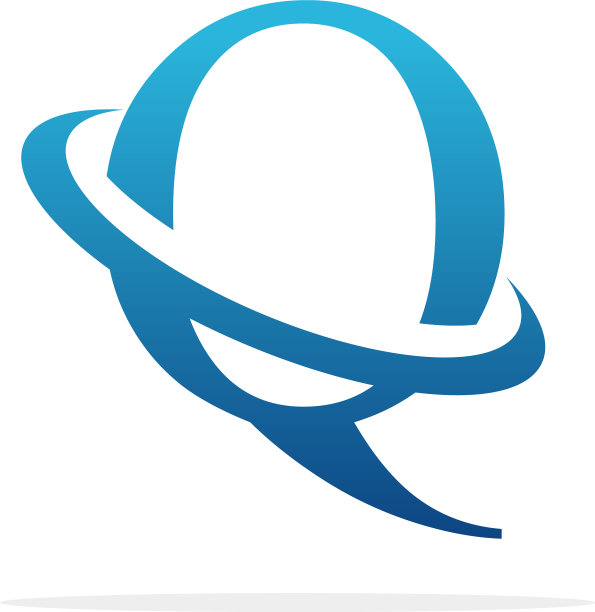 Q标志艺术图标设计形象图片下载