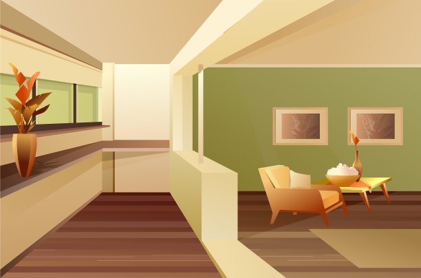 大厅阳台公寓室内图片下载