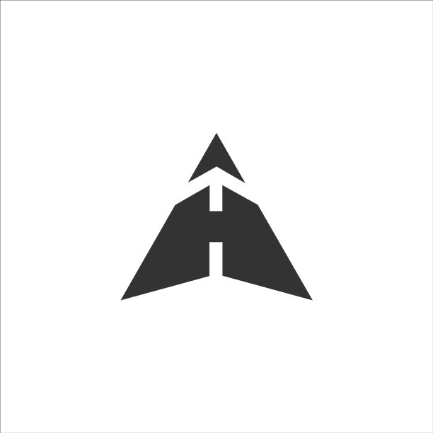 首字母H或HH标志设计模板图片下载