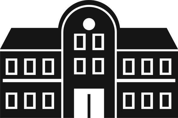 大学icon简约风格图片下载