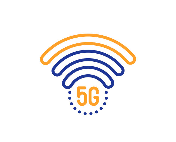 5g wi-fi技术线图标wifi无线图片下载