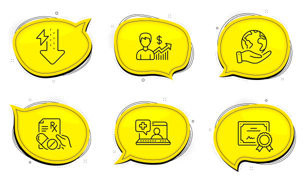 业务增长，能源下降，医疗帮助图片下载