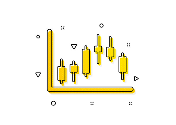 烛台图表图标财务图表图片下载
