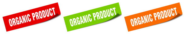 有机产品贴纸有机产品广场图片下载