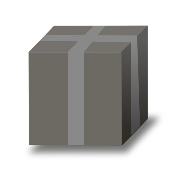 空白盒封面模型上的白色背景。图片下载