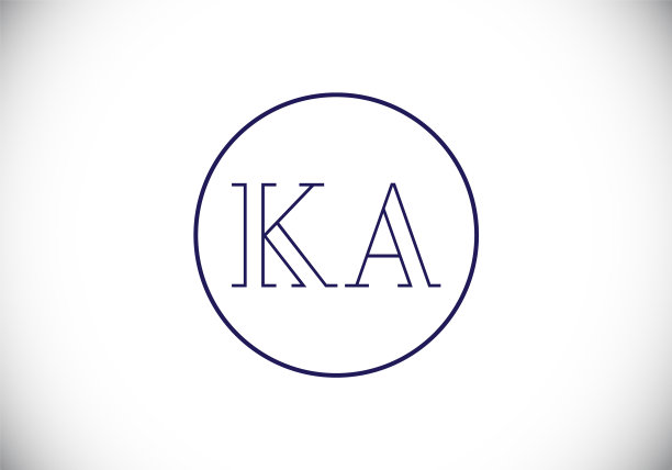 首字母k标志设计模板图片下载