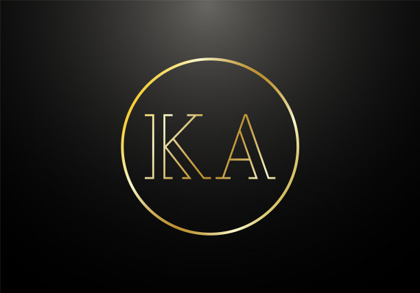 首字母k标志设计模板图片下载