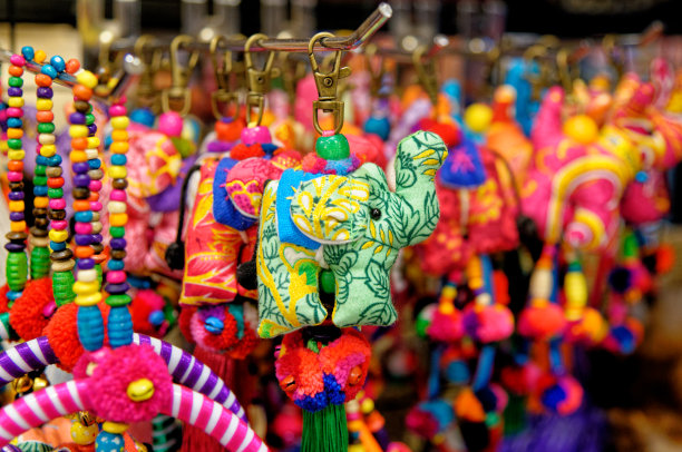 展示泰国纪念品-澳能夜市图片下载