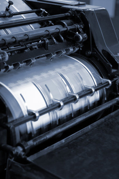 现代印刷机中的测谎设备图片下载