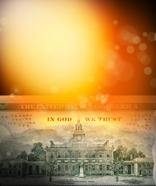 一百美元的概念形象图片下载