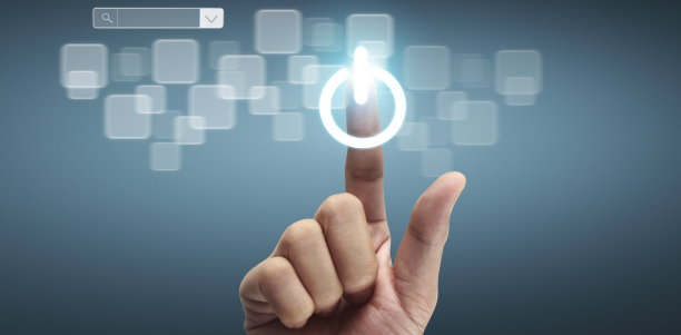 手触键屏幕界面全球连接客户联网图片下载