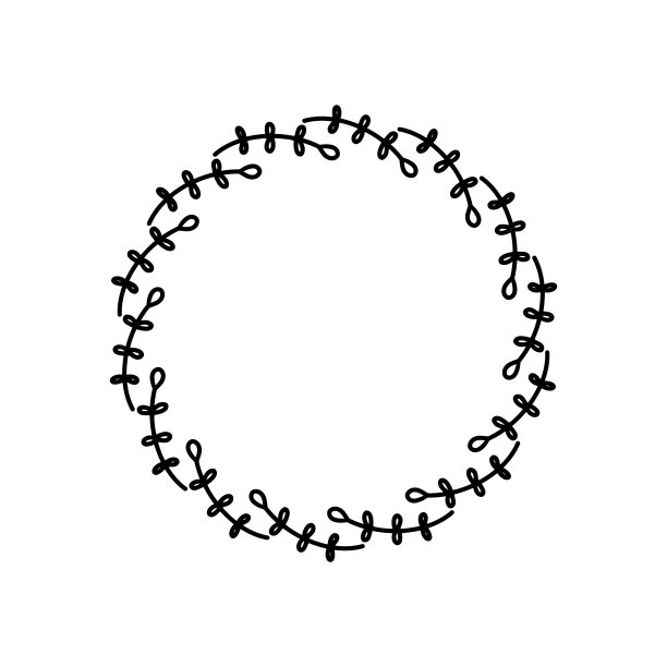 莓黑色优雅的书法字圈花环。矢量手写圣诞文字短语引用。设计元素邀请贺卡袋，海报。完美的婚礼新年框架图片下载