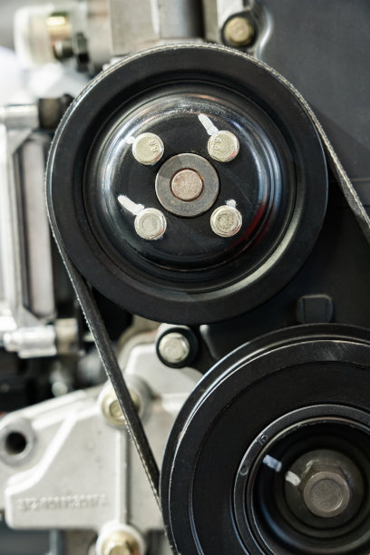 汽车发动机马达特写图片下载