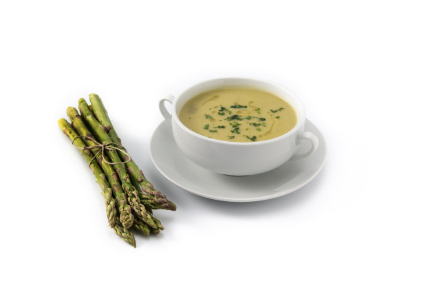 新鲜的芦笋汤图片下载