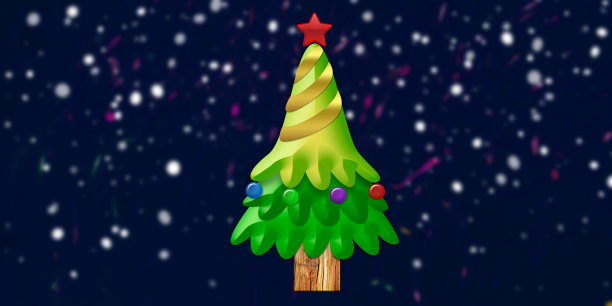 圣诞树。图片下载