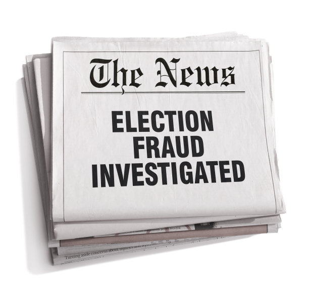 报纸头条选举舞弊被调查图片下载