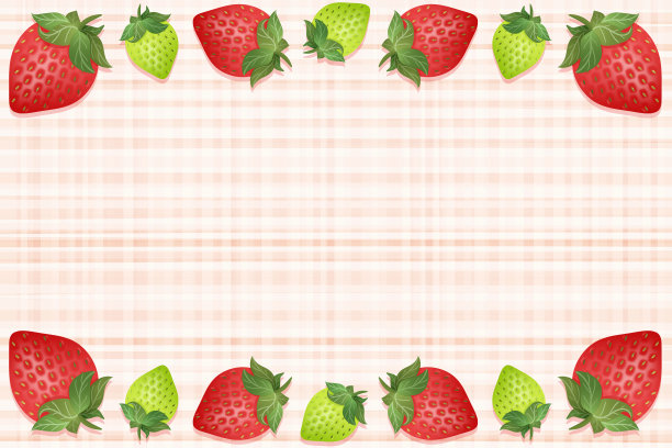 草莓的背景图片下载