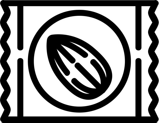 杏仁包的图标轮廓图片下载