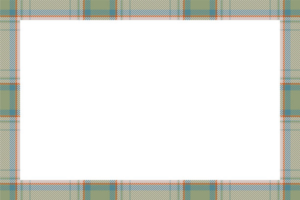 复古框苏格兰边界图案复古图片下载
