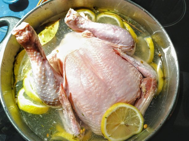 鸡肉腌制图片下载