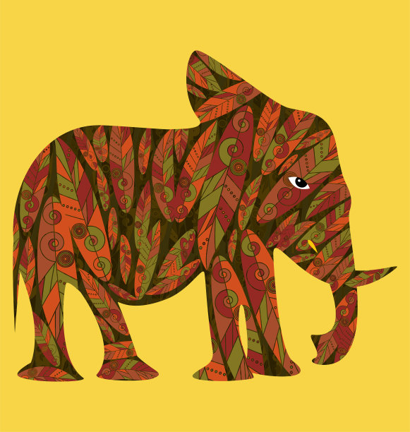 图像装饰抽象黄色图片下载